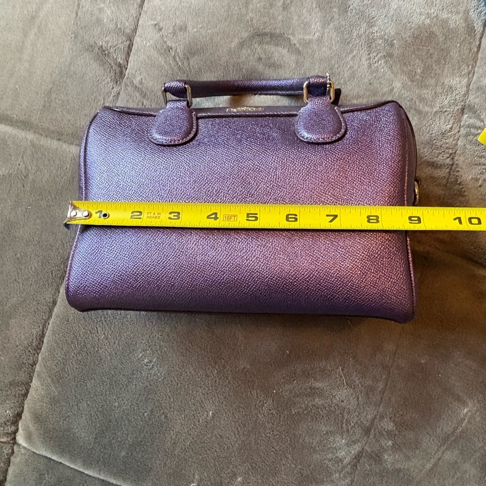 Coach Purple purse - Picture 11 of 12